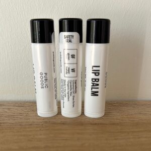 Lot 3 x new with tags Vegan friendly Lip Balm